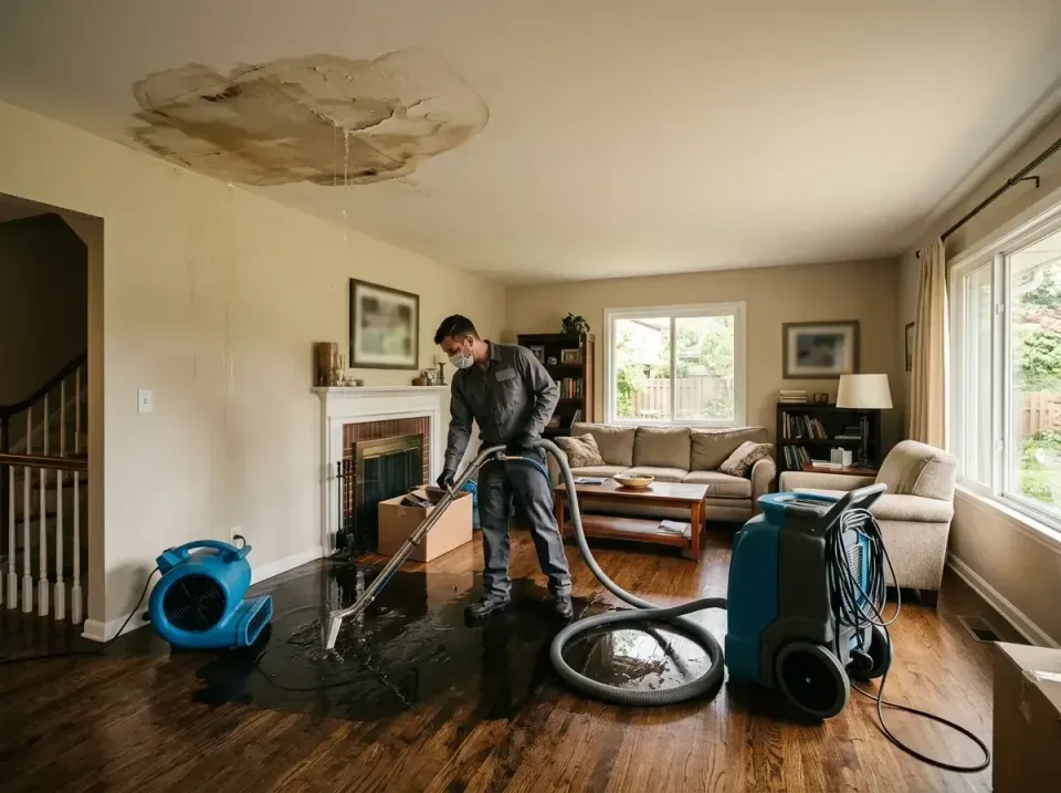 attic-pipe-burst-ceiling-drip-008 — frequently asked questions, Water Damage Restoration & Carpet Care in Morgantown, KY